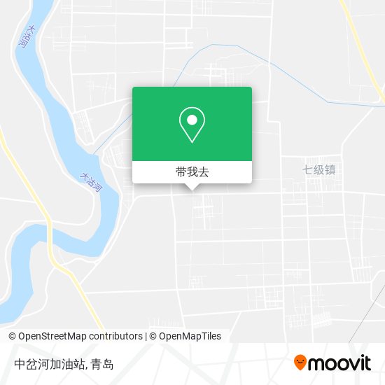中岔河加油站地图