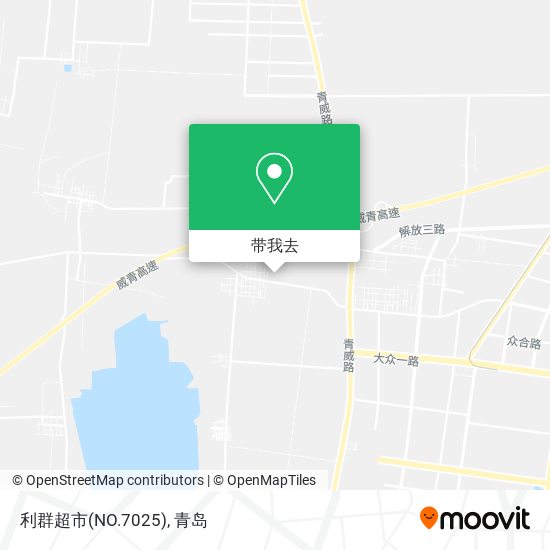 利群超市(NO.7025)地图