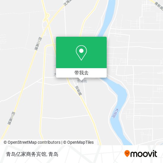 青岛亿家商务宾馆地图
