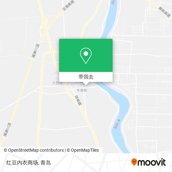 红豆内衣商场地图