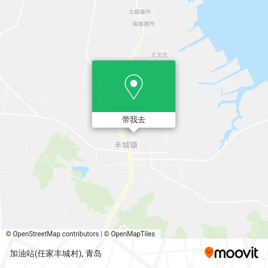 加油站(任家丰城村)地图