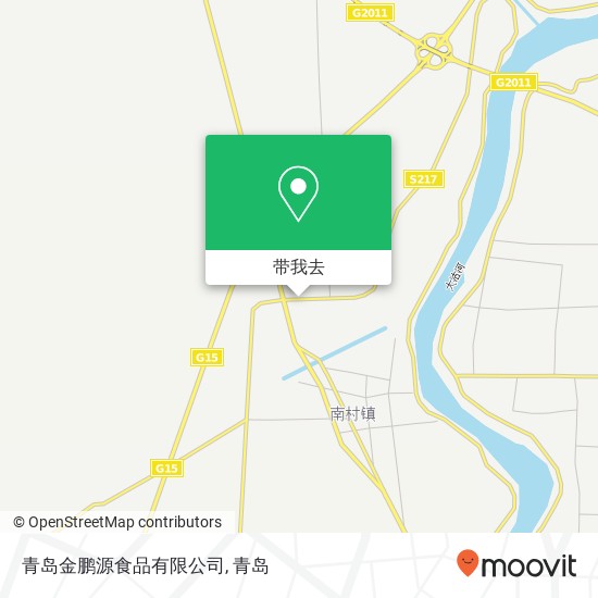 青岛金鹏源食品有限公司地图