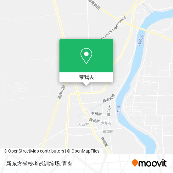 新东方驾校考试训练场地图