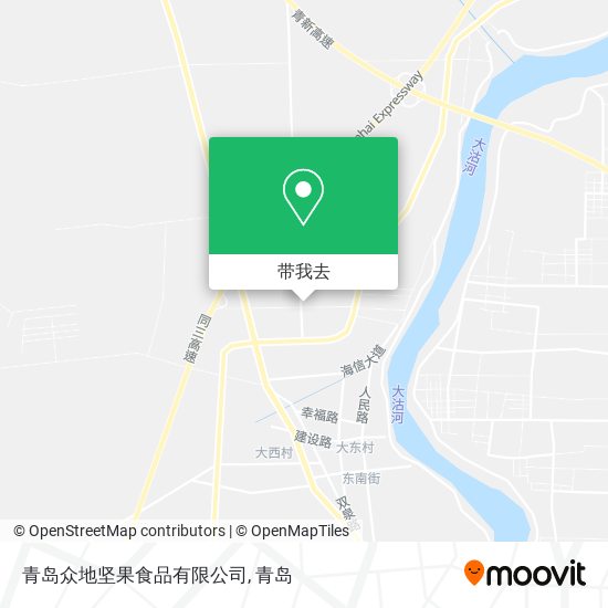 青岛众地坚果食品有限公司地图