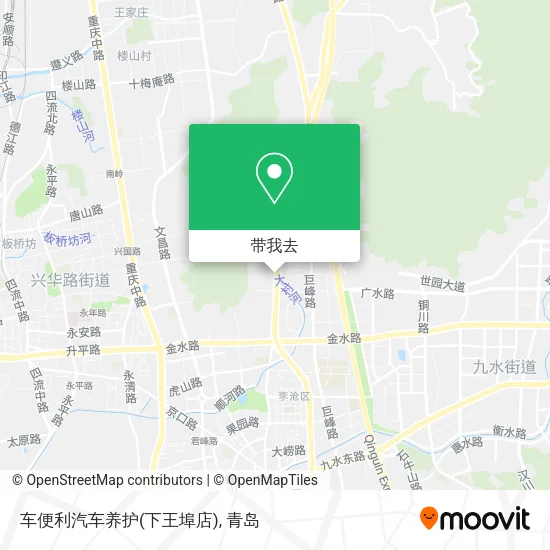 车便利汽车养护(下王埠店)地图
