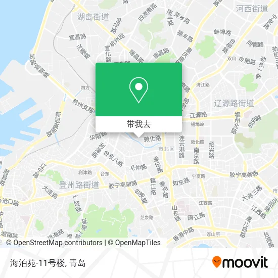 海泊苑-11号楼地图