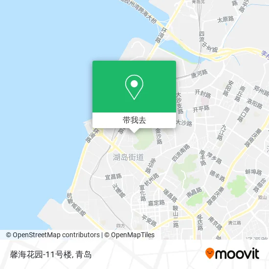 馨海花园-11号楼地图