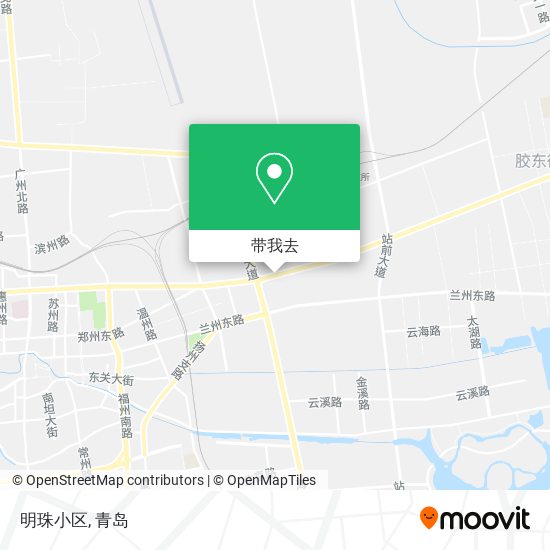 明珠小区地图