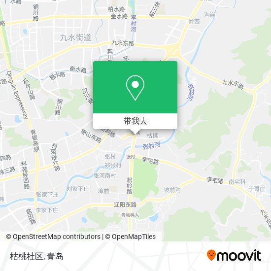 枯桃社区地图