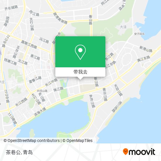 茶巷公地图