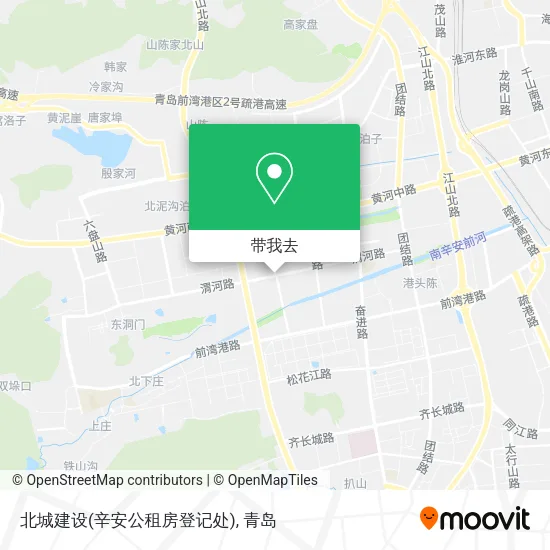 北城建设(辛安公租房登记处)地图