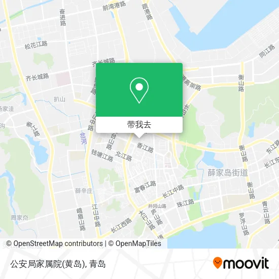 公安局家属院(黄岛)地图