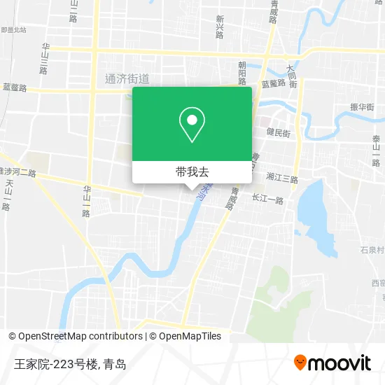 王家院-223号楼地图