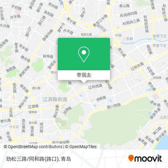 劲松三路/同和路(路口)地图