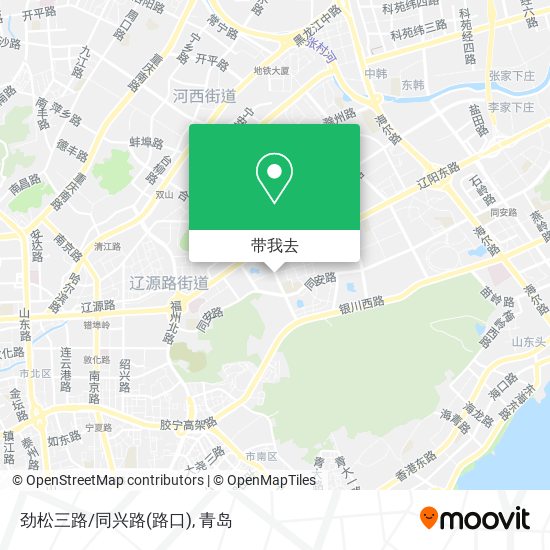 劲松三路/同兴路(路口)地图