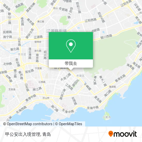 甲公安出入境管理地图
