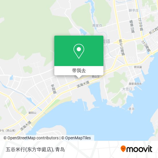 五谷米行(东方华庭店)地图