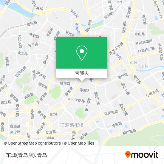 车城(青岛店)地图