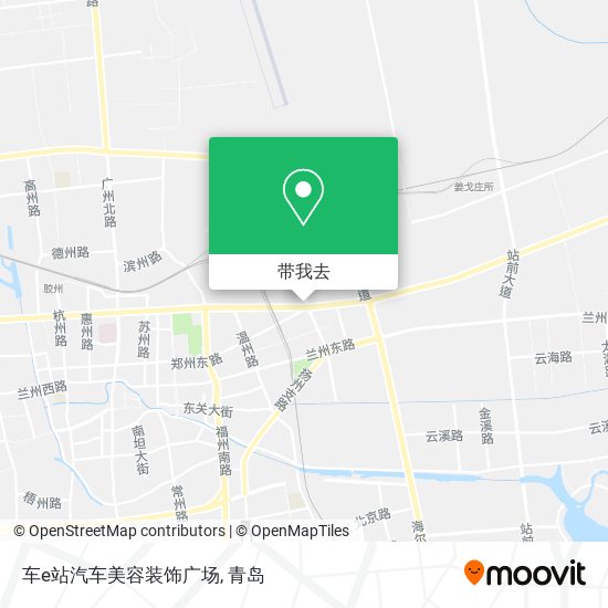 车e站汽车美容装饰广场地图