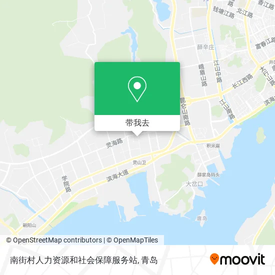 南街村人力资源和社会保障服务站地图