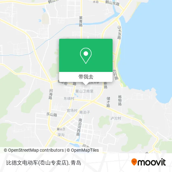 比德文电动车(岙山专卖店)地图