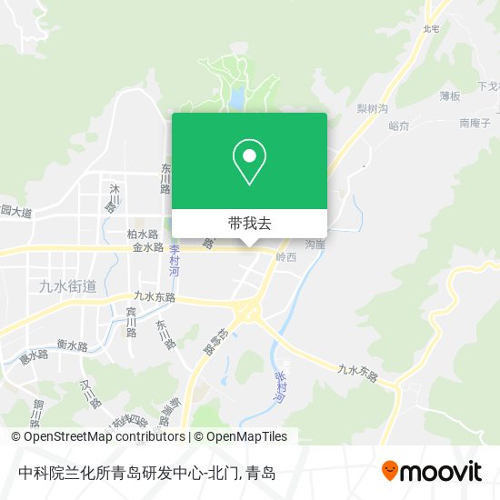 中科院兰化所青岛研发中心-北门地图