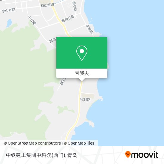 中铁建工集团中科院(西门)地图