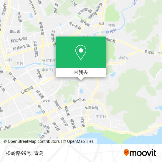 松岭路99号地图