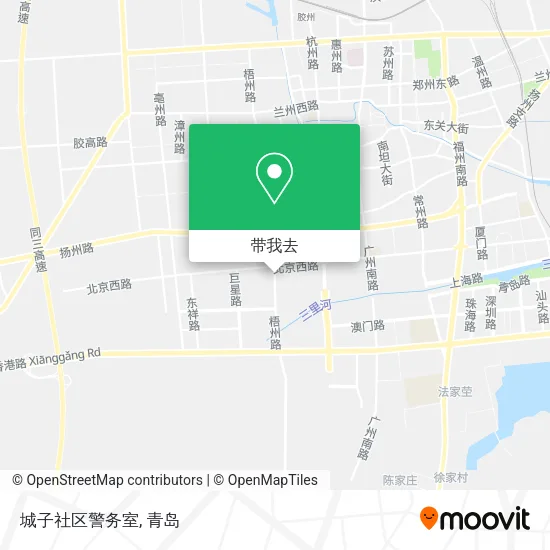 城子社区警务室地图