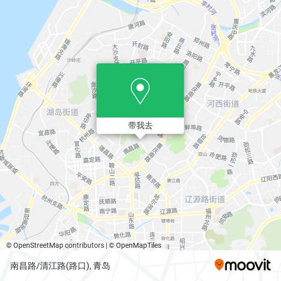 南昌路/清江路(路口)地图