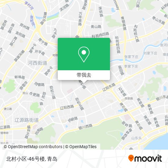 北村小区-46号楼地图