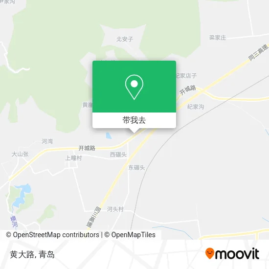 黄大路地图