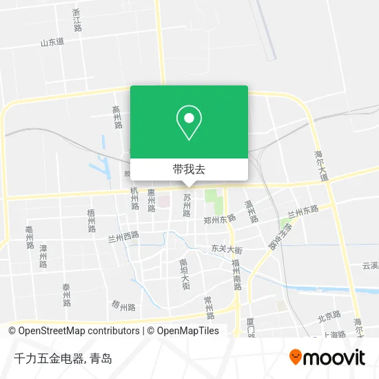 千力五金电器地图