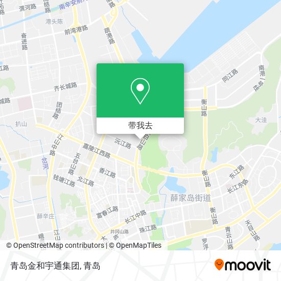 青岛金和宇通集团地图