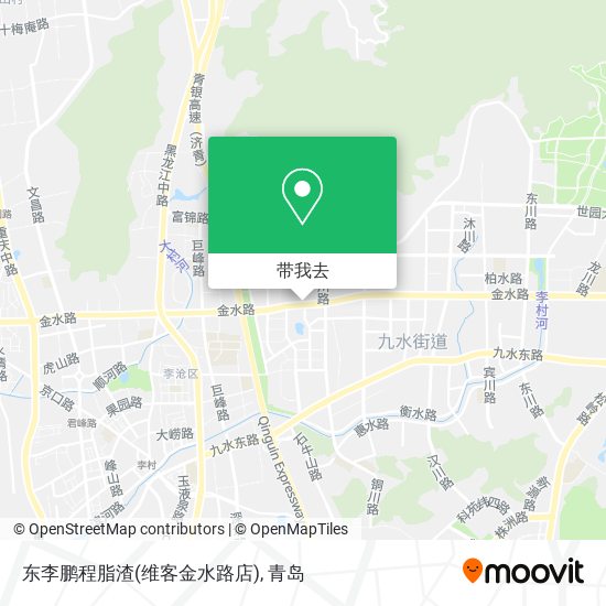 东李鹏程脂渣(维客金水路店)地图