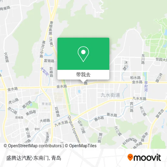盛腾达汽配-东南门地图