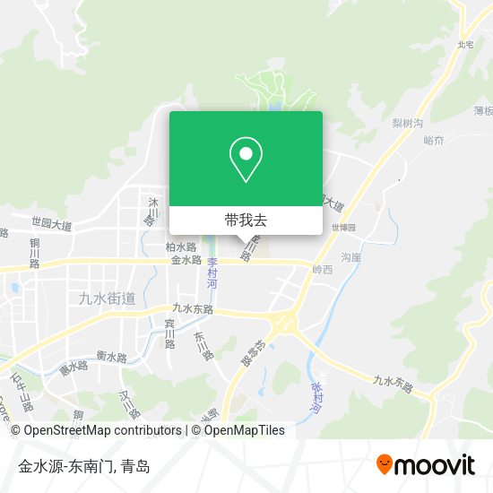 金水源-东南门地图