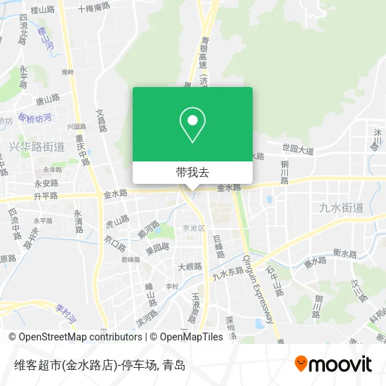 维客超市(金水路店)-停车场地图