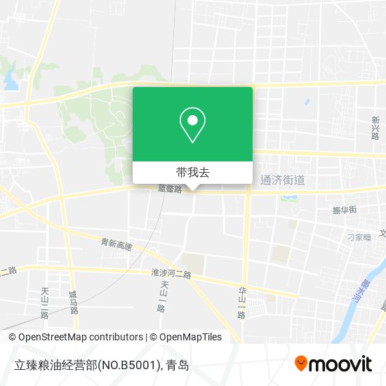 立臻粮油经营部(NO.B5001)地图