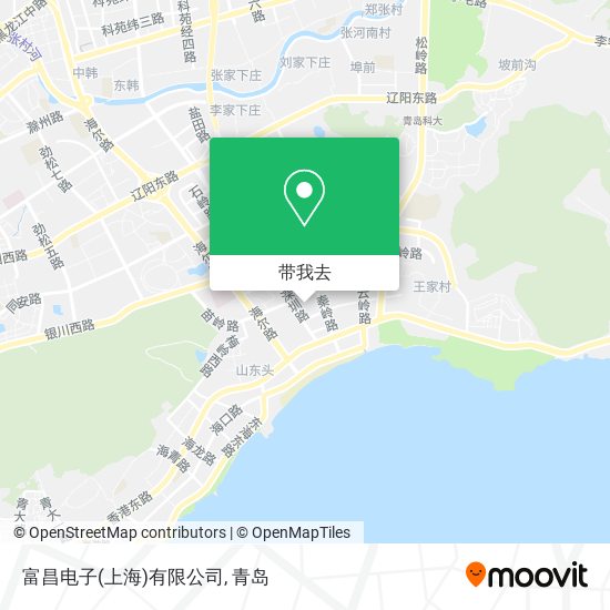富昌电子(上海)有限公司地图