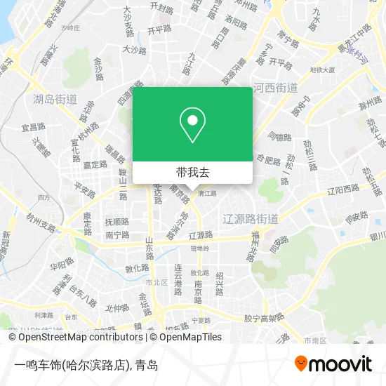 一鸣车饰(哈尔滨路店)地图