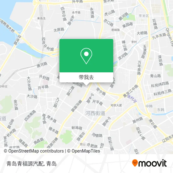 青岛青福源汽配地图