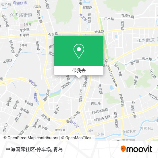 中海国际社区-停车场地图