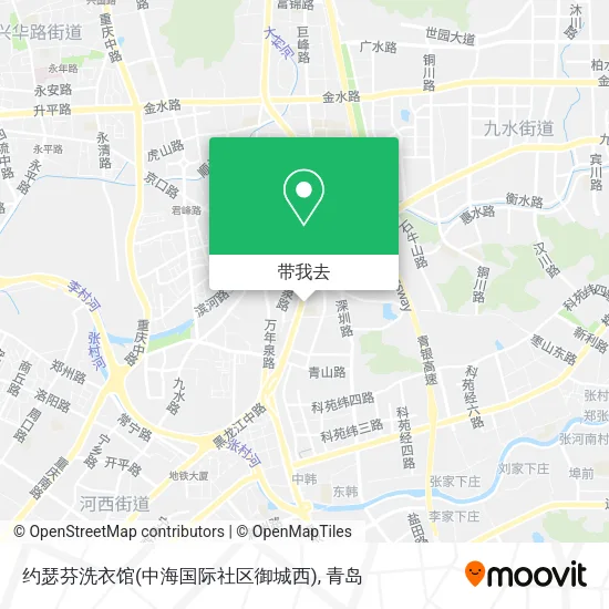约瑟芬洗衣馆(中海国际社区御城西)地图
