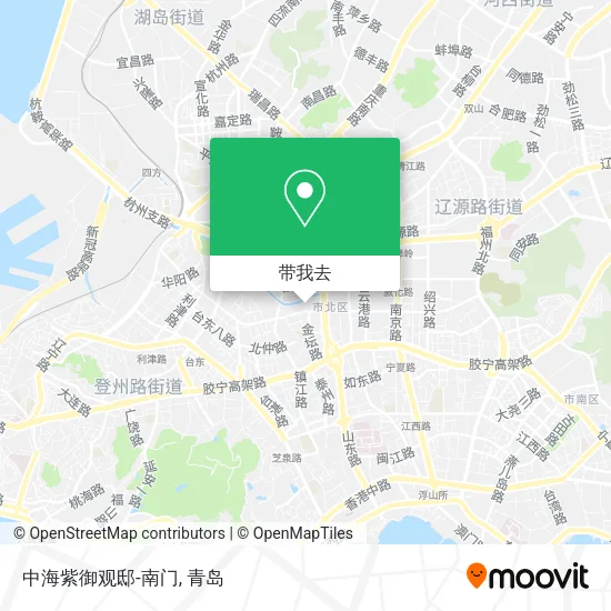 中海紫御观邸-南门地图