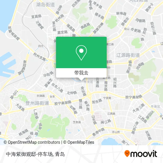 中海紫御观邸-停车场地图
