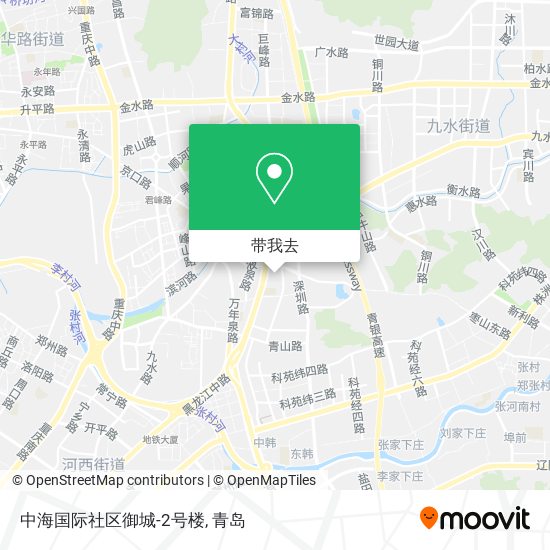 中海国际社区御城-2号楼地图
