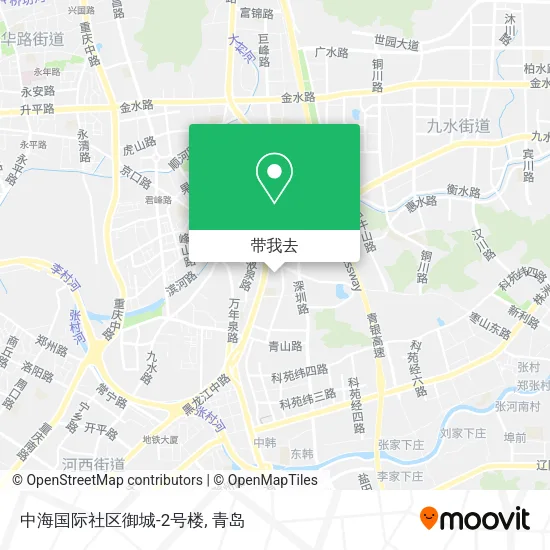 中海国际社区御城-2号楼地图