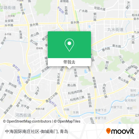 中海国际南庄社区-御城南门地图