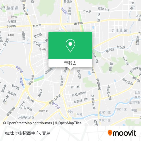 御城金街招商中心地图